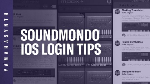 Soundmondo iOS App Login Tips