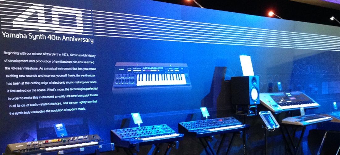 CELEBRATING 40 YEARS OF OUR SYNTHS AT WINTER NAMM 2015