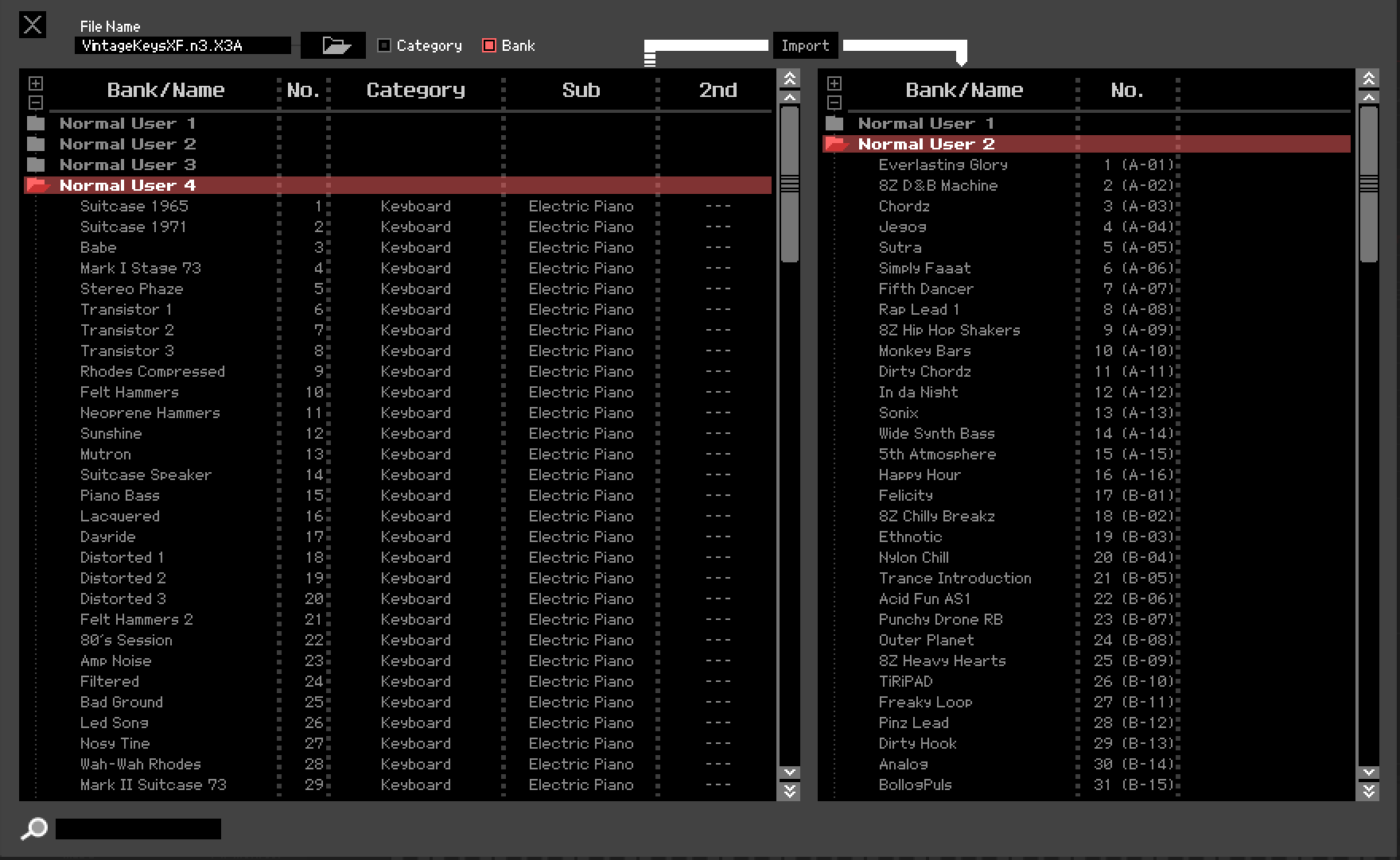 VST ImportBank